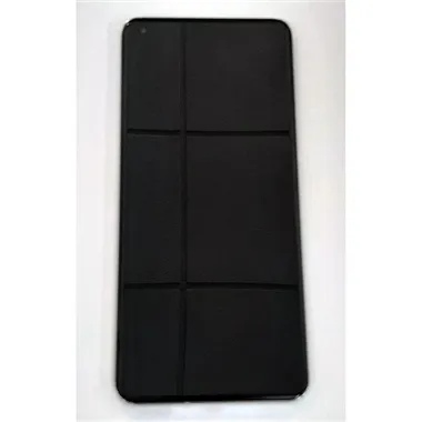 Pantalla lcd para Xiaomi MI 11 5G mas tactil negro mas marco plata calidad premium