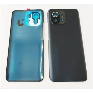 Tapa trasera o tapa bateria negra para Xiaomi Mi 11 mas lente de camara