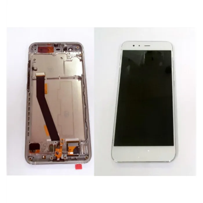 Pantalla lcd para Xiaomi MI6 MI 6 mas tactil blanco mas marco plata calidad premium