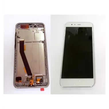 Pantalla lcd para Xiaomi MI6 MI 6 mas tactil blanco mas marco plata calidad premium