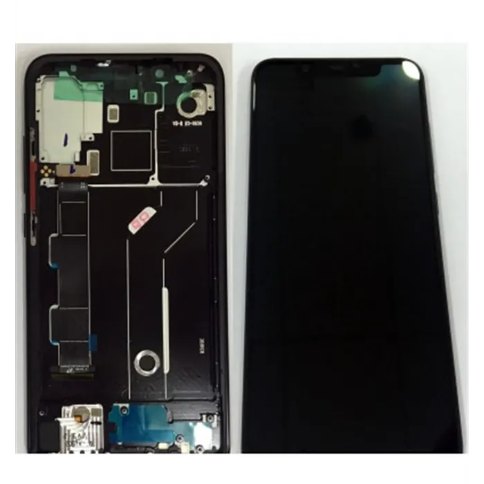 Xiaomi Mi 8 pantalla lcd + tactil negro + marco negro premium