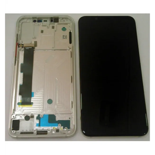Pantalla lcd para Xiaomi Mi 8 MI8 mas tactil negro mas marco plata compatible