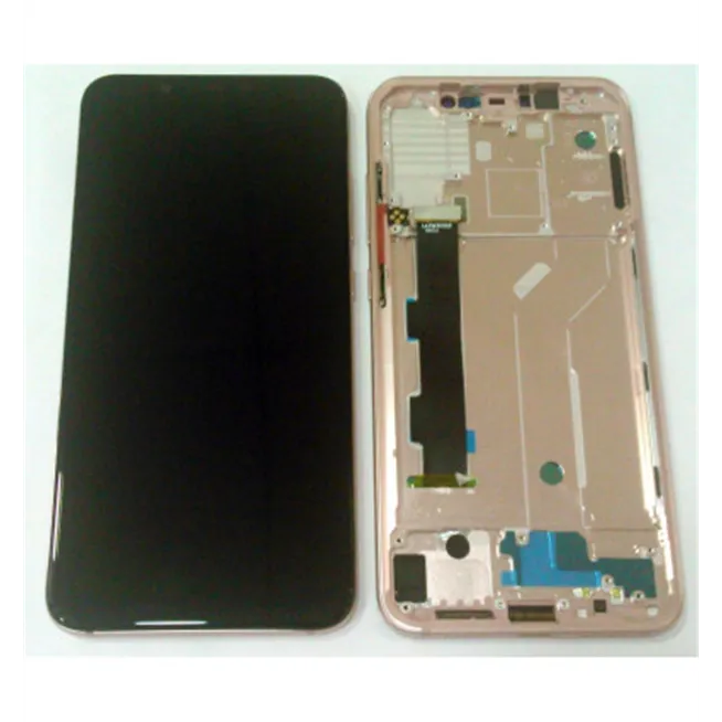 Pantalla lcd para Xiaomi Mi 8 MI8 mas tactil negro mas marco dorado compatible