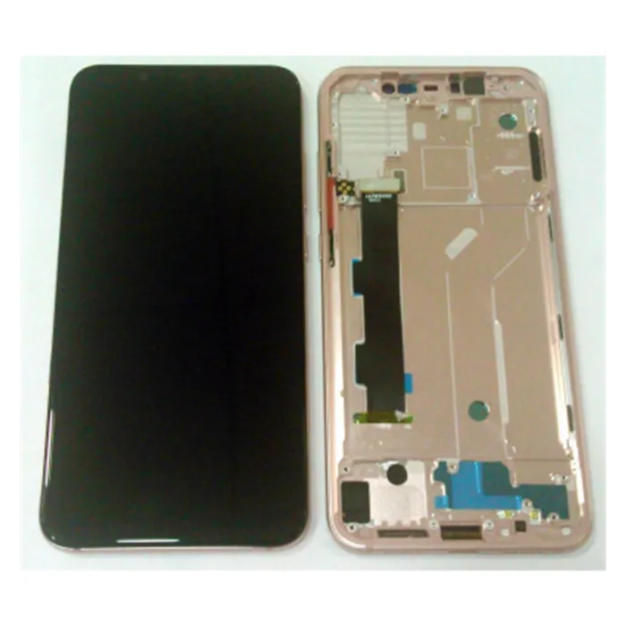 Pantalla lcd para Xiaomi Mi 8 MI8 mas tactil negro mas marco dorado compatible