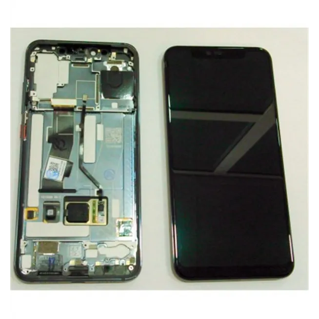 Xiaomi Mi 8 Pro pantalla lcd + tactil negro + marco gris premium