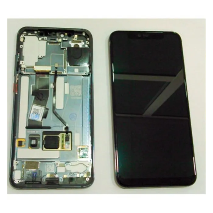 Xiaomi Mi 8 Pro pantalla lcd + tactil negro + marco gris premium
