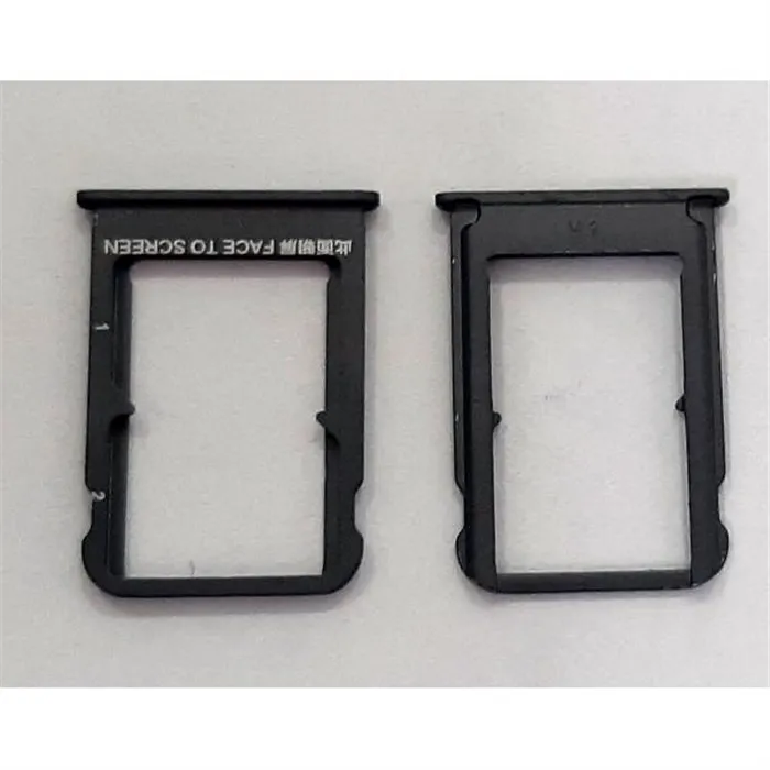 Soporte o bandeja dual sim negra para Xiaomi Mi 8 Pro mi8 pro mi 8pro calidad premium