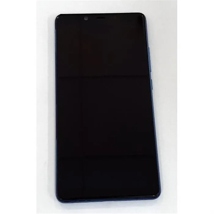 Pantalla lcd para Xiaomi MI 8 SE mas tactil negro mas marco azul calidad premium