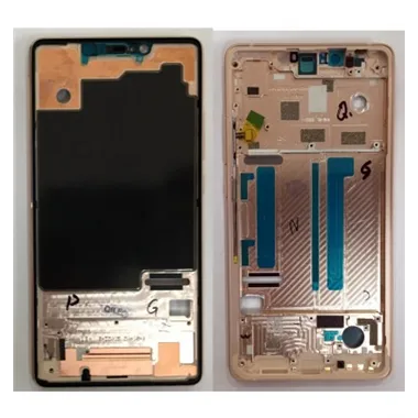 Xiaomi Mi 8 SE carcasa central o marco dorado premium