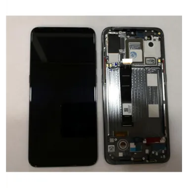 Pantalla LCD para Xiaomi Mi 9 M1902F1G mas tactil negro mas marco negro Premium Service Pack