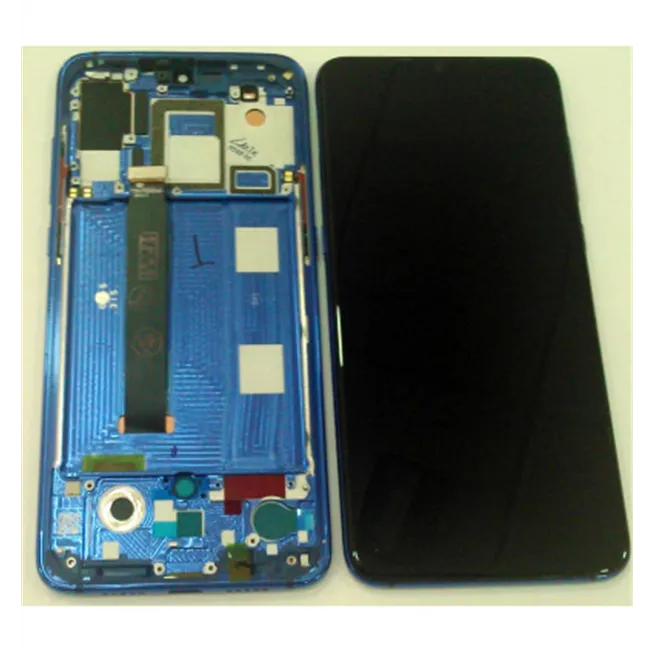 Pantalla lcd para Xiaomi Mi 9 MI9 mas tactil negro mas marco azul compatible