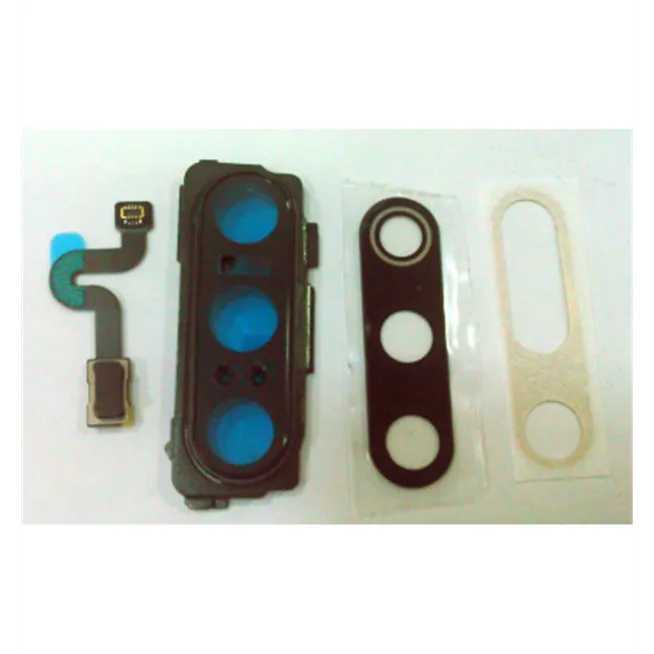 Cubierta camara negra para Xiaomi Mi 9 mas lente camara mas flex sensor proximidad calidad premium