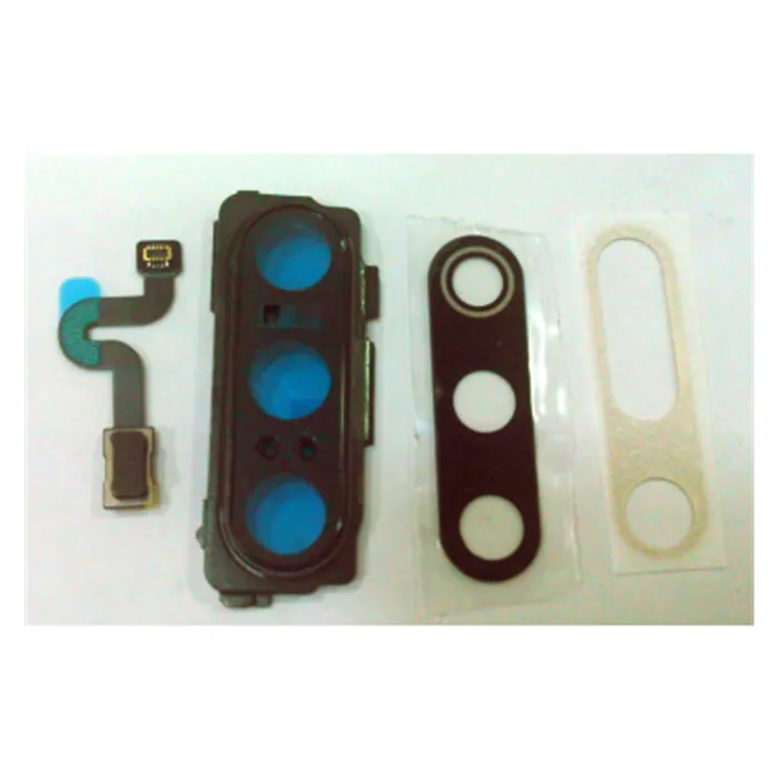 Cubierta camara negra para Xiaomi Mi 9 mas lente camara mas flex sensor proximidad calidad premium