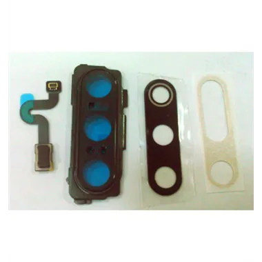 Cubierta camara negra para Xiaomi Mi 9 mas lente camara mas flex sensor proximidad calidad premium