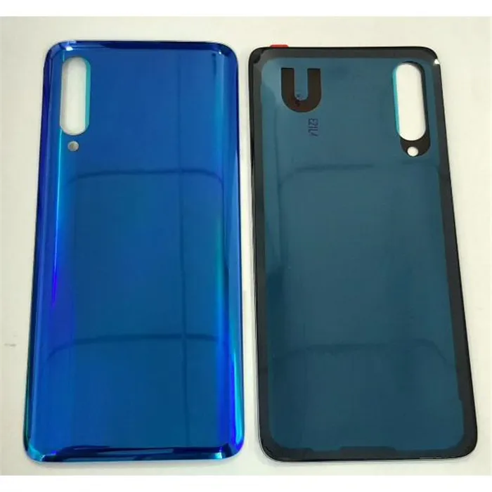 Tapa trasera o tapa bateria azul para Xiaomi Mi 9 MI9 CSL
