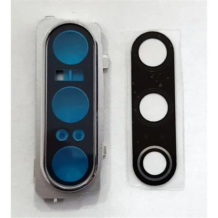 Cubierta camara plata para Xiaomi Mi 9 Pro M1908F1XE calidad premium