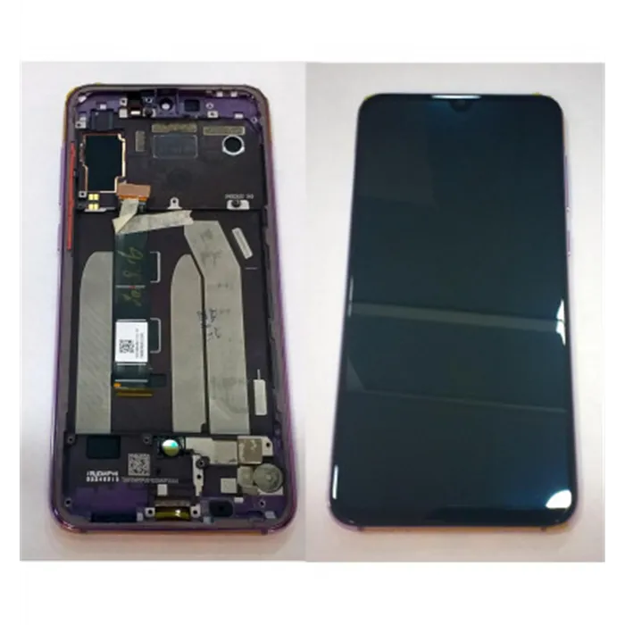 Xiaomi Mi 9 SE MI9 SE pantalla lcd + tactil negro + marco purpura premium