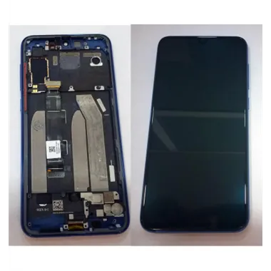 Xiaomi Mi 9 SE MI9 SE pantalla lcd + tactil negro + marco azul Premium