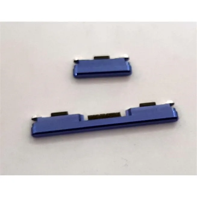 Set 2 botones azules para Xiaomi Mi 9 SE MI9 SE calidad premium
