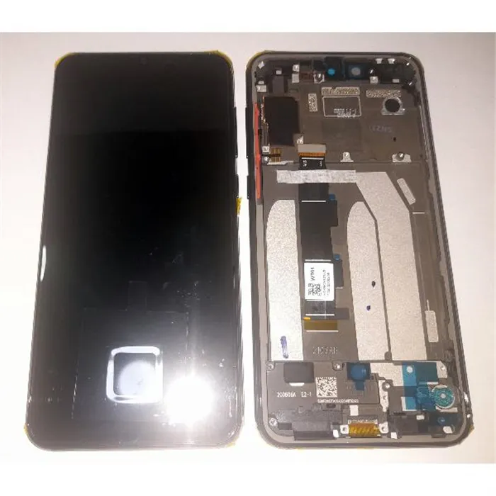 Pantalla lcd para Xiaomi Mi 9 SE  5606101010B6 mas tactil negro mas marco negro piano black Service Pack Premium