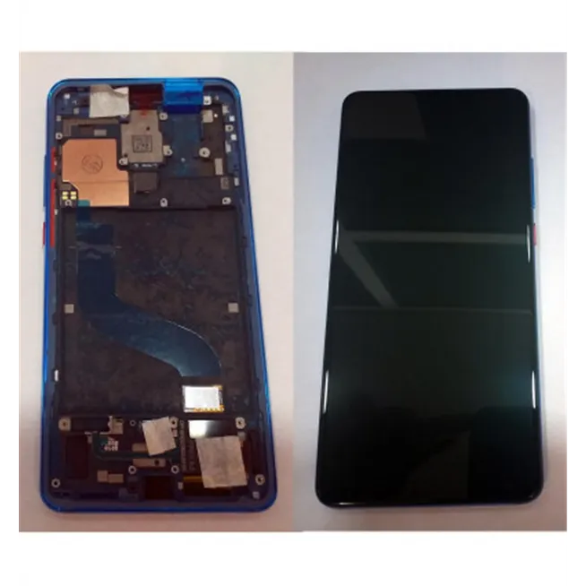 Xiaomi Mi 9T MI9T Redmi K20 pantalla lcd + tactil negro + marco azul Premium
