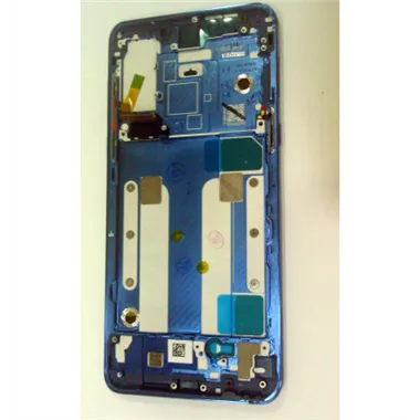 Pantalla lcd para Xiaomi Mi MIX 3 mas tactil negro mas marco completo deslizable azul calidad premium