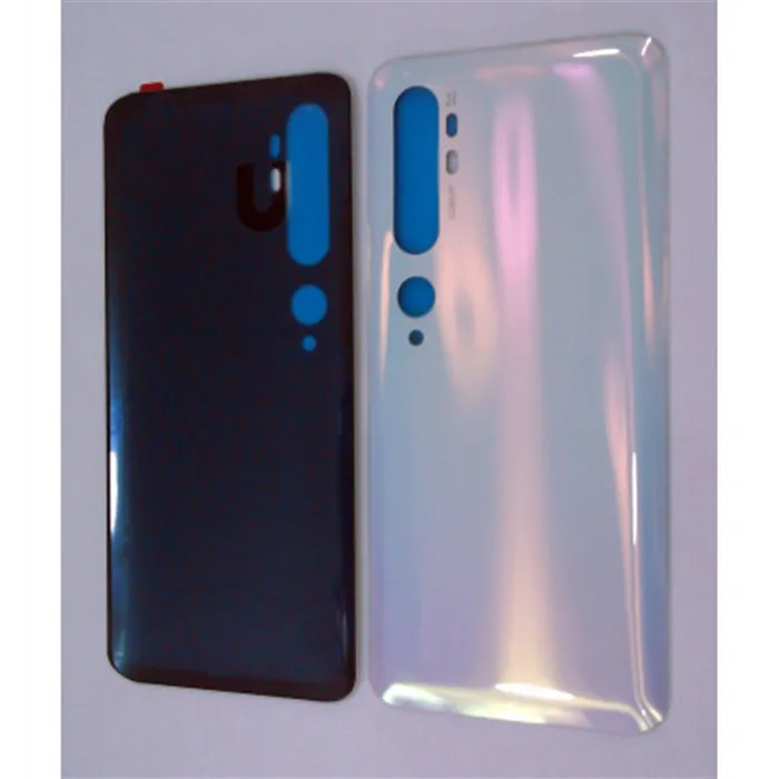 Tapa trasera o tapa bateria blanca para Xiaomi Mi CC9 Pro Mi Note 10 M1910F4E M1910F4G