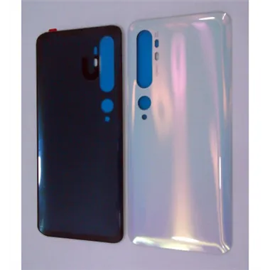 Tapa trasera o tapa bateria blanca para Xiaomi Mi CC9 Pro Mi Note 10 M1910F4E M1910F4G