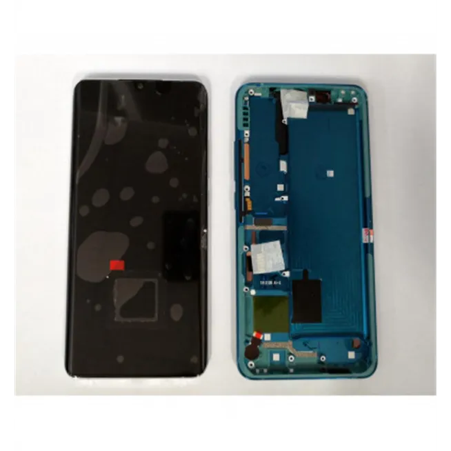 Pantalla LCD para Xiaomi Mi Note 10 Mi Note 10 Pro mas tactil negro mas marco azul