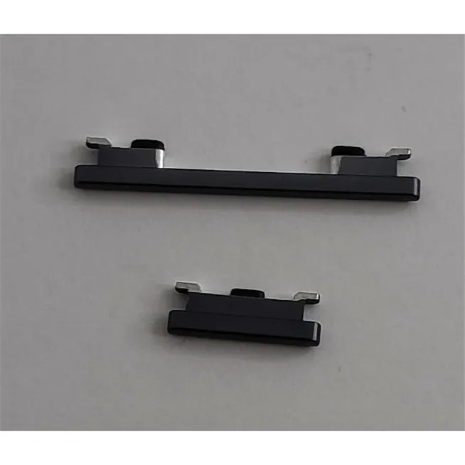 Set 2 botones negros para Xiaomi Mi Note 10 Lite calidad premium