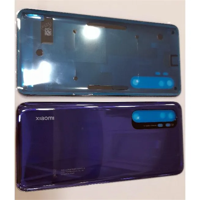 Tapa trasera o tapa batería morado lila para Xiaomi Mi Note 10 Lite 550500006X1L Premium Service Pack