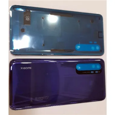 Tapa trasera o tapa batería morado lila para Xiaomi Mi Note 10 Lite 550500006X1L Premium Service Pack