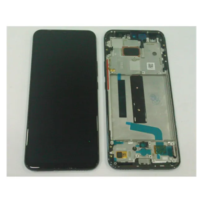 Pantalla lcd para Xiaomi Mi 10 Lite mas tactil  negro mas marco negro calidad premium