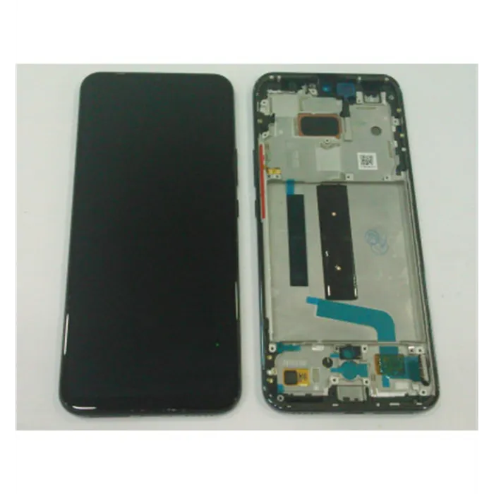 Pantalla lcd para Xiaomi Mi 10 Lite mas tactil  negro mas marco negro calidad premium
