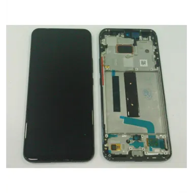 Pantalla lcd para Xiaomi Mi 10 Lite mas tactil  negro mas marco negro calidad premium