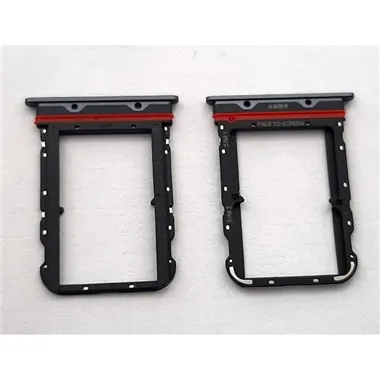 Soporte o bandeja dual sim negra para Xiaomi Mi Note 10 Lite calidad premium