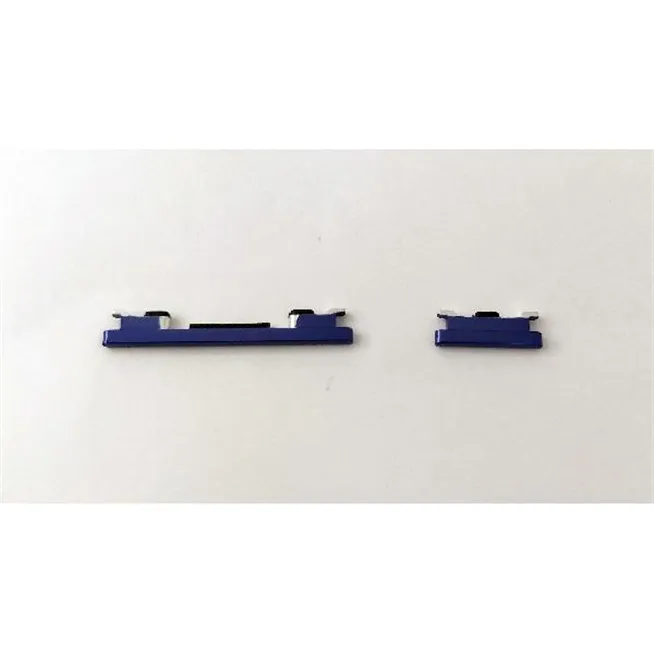 Set 2 botones purpura para Xiaomi Mi Note 10 Pro calidad premium