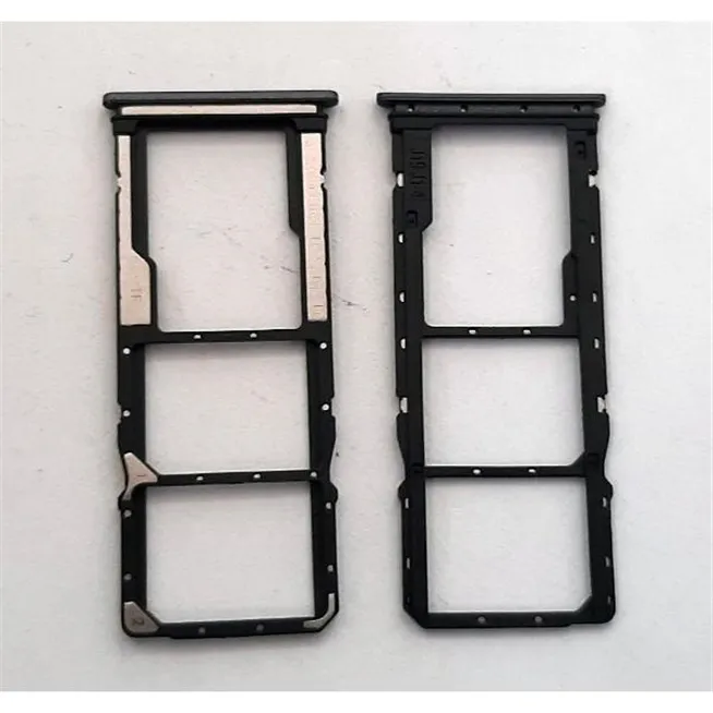 Soporte o bandeja dual sim negra para Xiaomi Poco C40 calidad premium