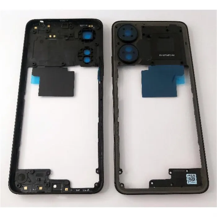 Carcasa trasera o marco negro para Xiaomi Poco C65 calidad premium