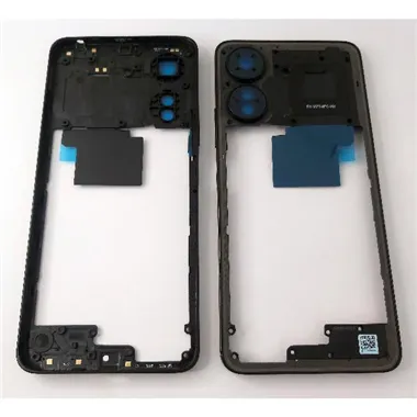 Carcasa trasera o marco negro para Xiaomi Poco C65 calidad premium