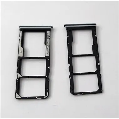 Soporte o bandeja dual sim azul para Xiaomi Poco C65 calidad premium