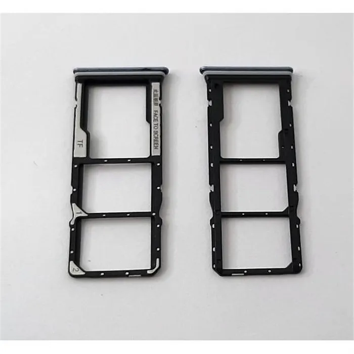 Soporte o bandeja dual sim purpura para Xiaomi Poco C65 calidad premium