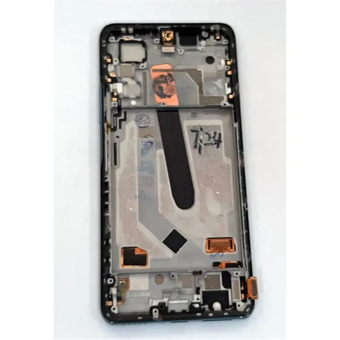 Pantalla lcd para Xiaomi MI 11I mas tactil negro mas marco azul calidad premium