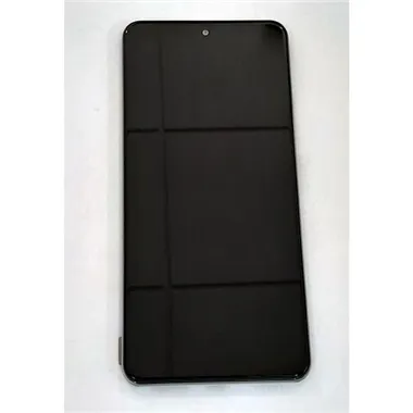 Pantalla lcd para Xiaomi MI 11I mas tactil negro mas marco plata calidad premium