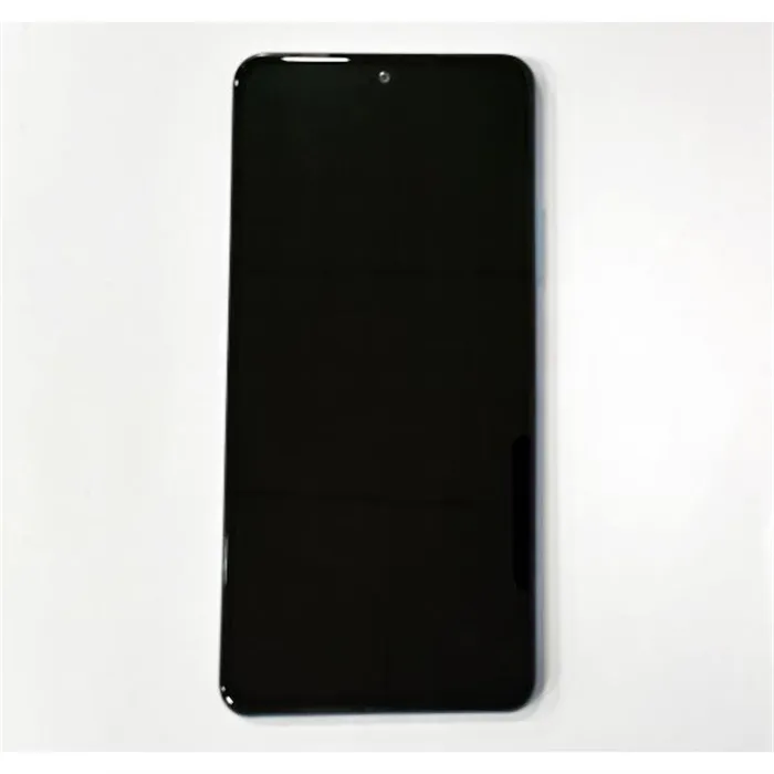 Pantalla lcd para Xiaomi Poco F3 560004K11A00 mas tactil negro + marco azul Service Pack Premium