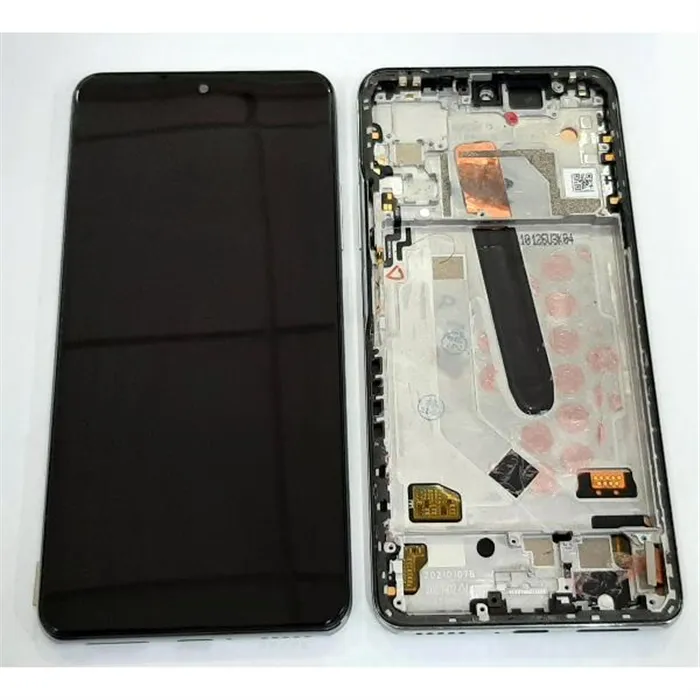 Pantalla lcd para Xiaomi MI 11I Xiaomi Poco F3 Xiaomi Mi 11X Pro mas tactil negro mas marco plata calidad incell