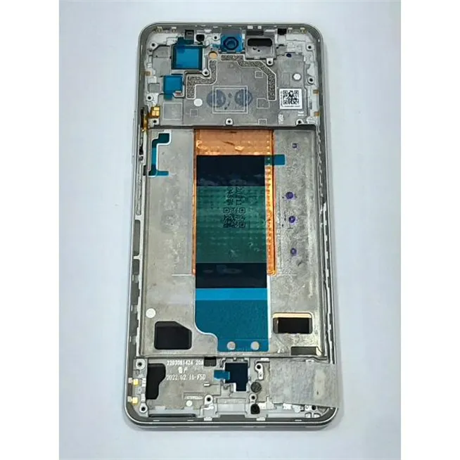 Pantalla lcd para Xiaomi Poco F4 mas tactil negro mas marco plata compatible