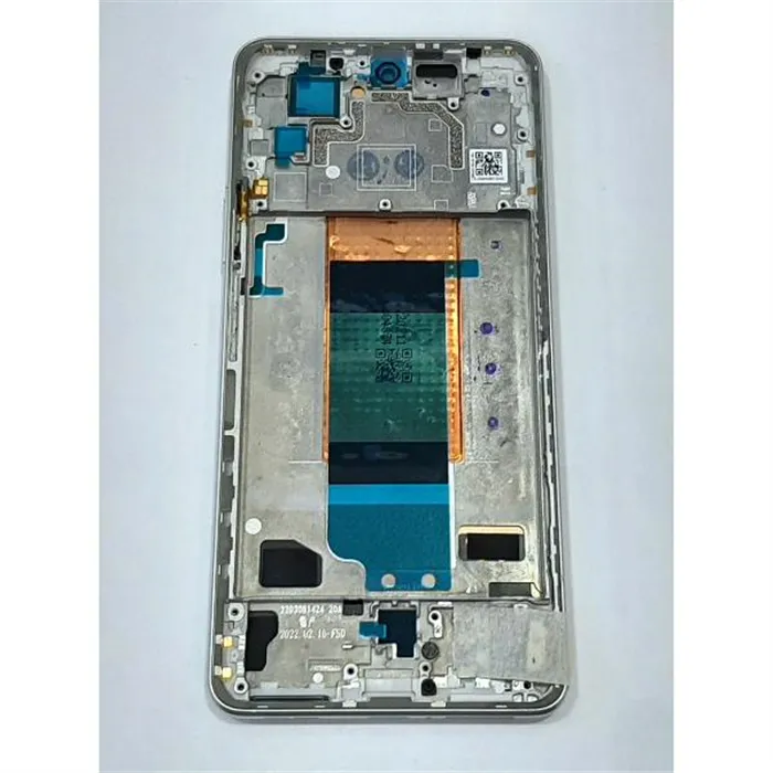Pantalla lcd para Xiaomi Poco F4 mas tactil negro mas marco plata compatible