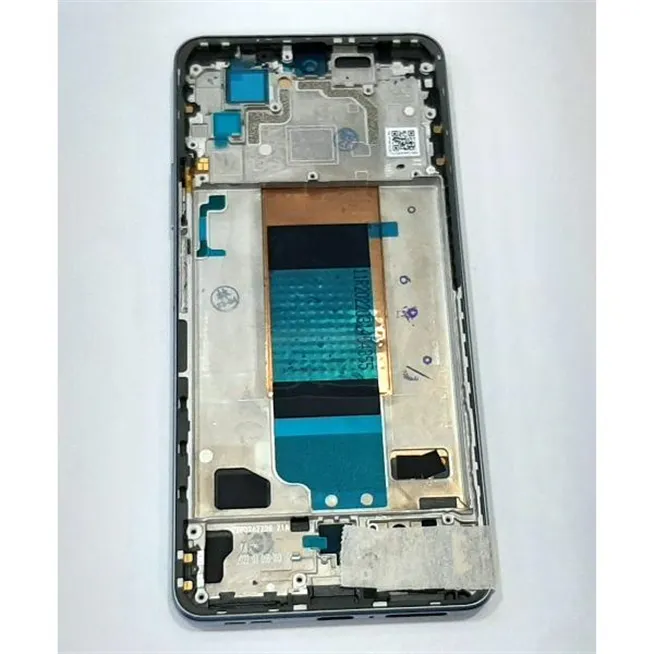 Pantalla lcd para Xiaomi Poco F4 mas tactil negro mas marco azul compatible