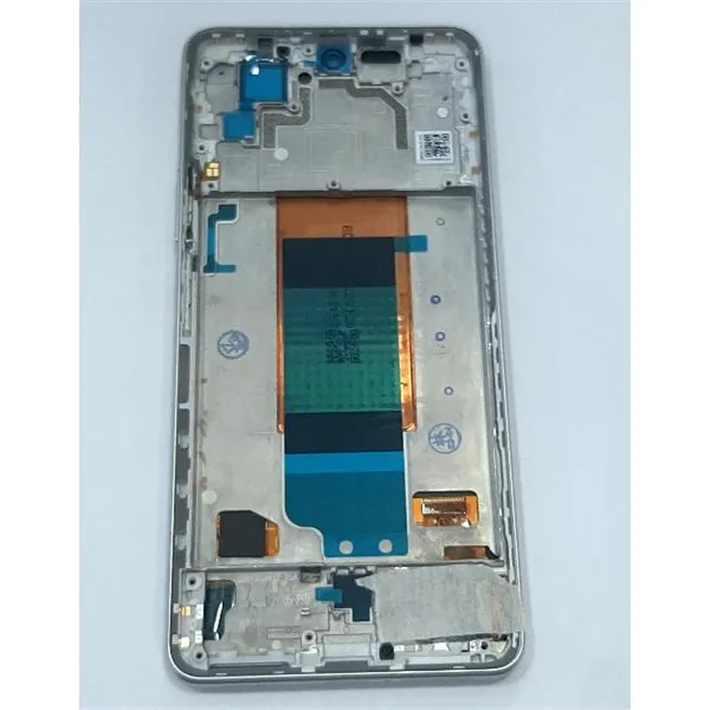 Pantalla Oled mas tactil negro para Xiaomi Poco F4 mas marco plata calidad hehui